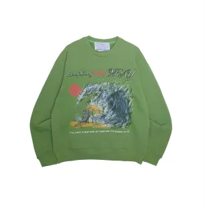 Everythings OK Crewneck - Green
