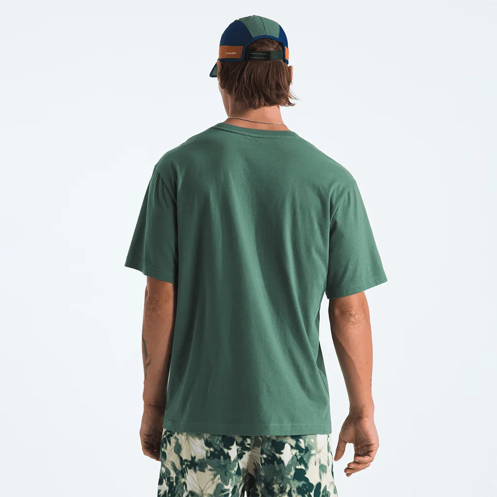 Evolution box fit t-shirt - Duck green