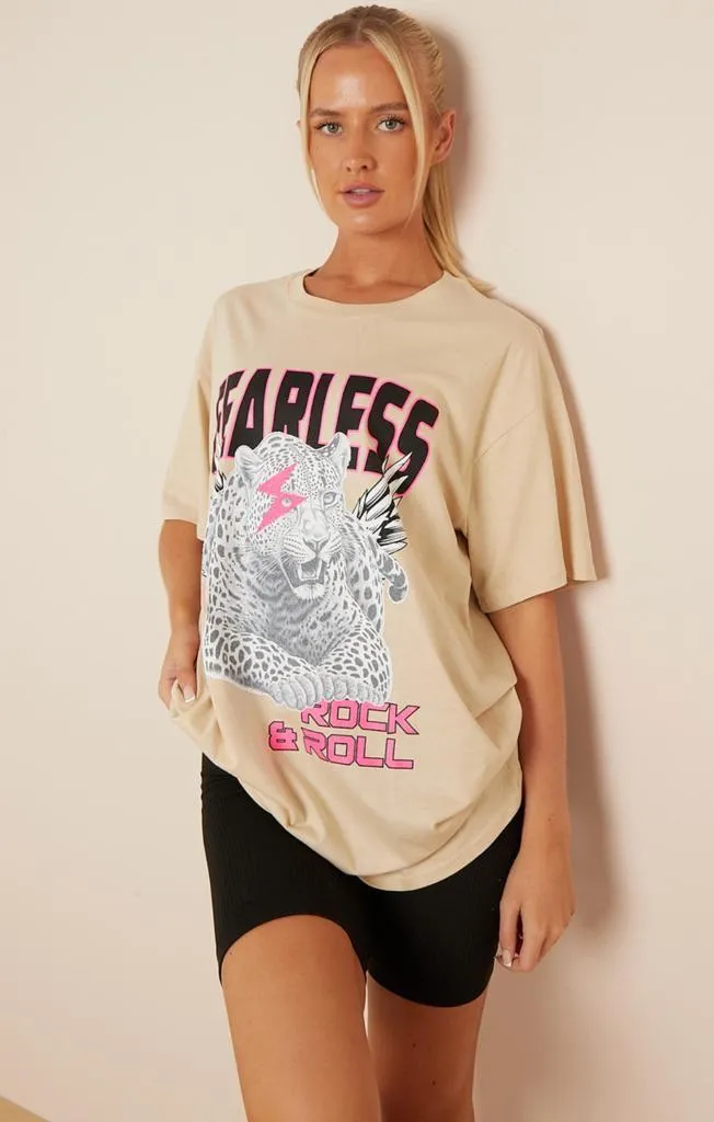 Fearless Print T-Shirt