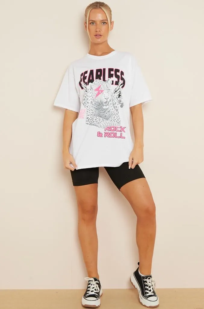 Fearless Print T-Shirt