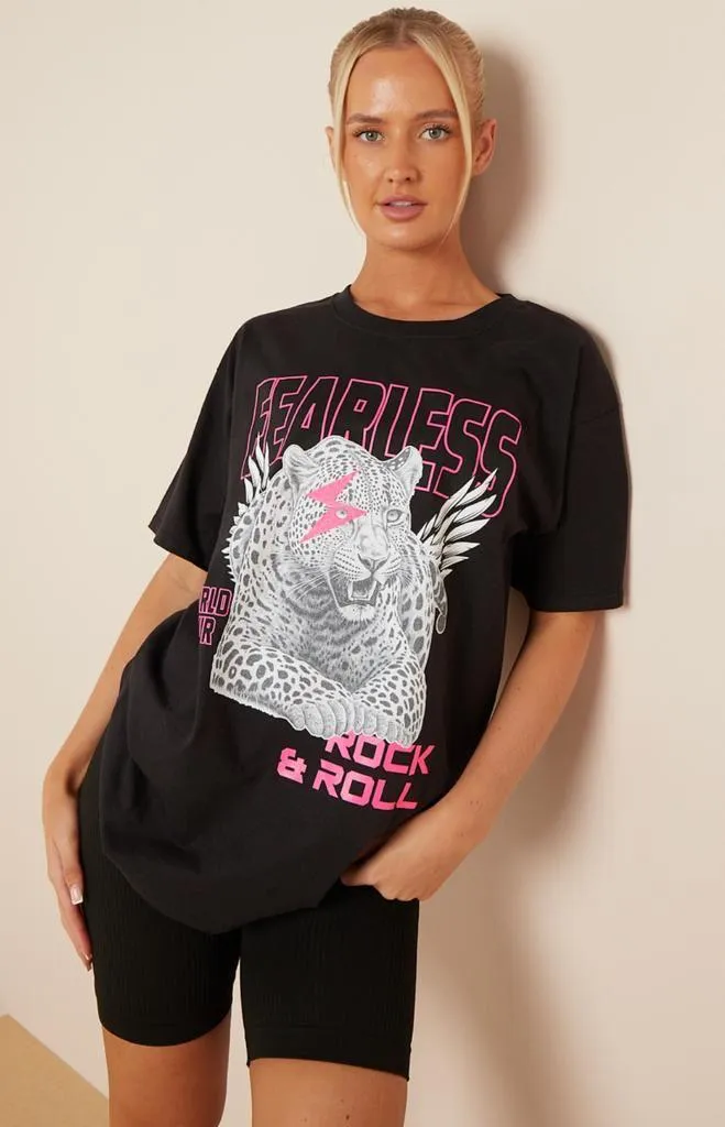 Fearless Print T-Shirt