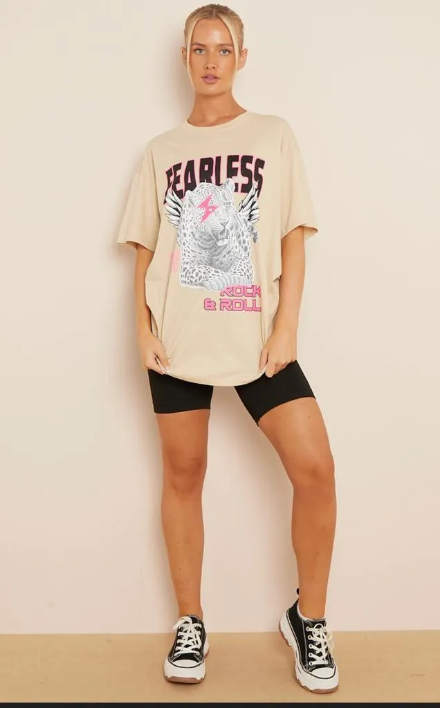 Fearless Print T-Shirt