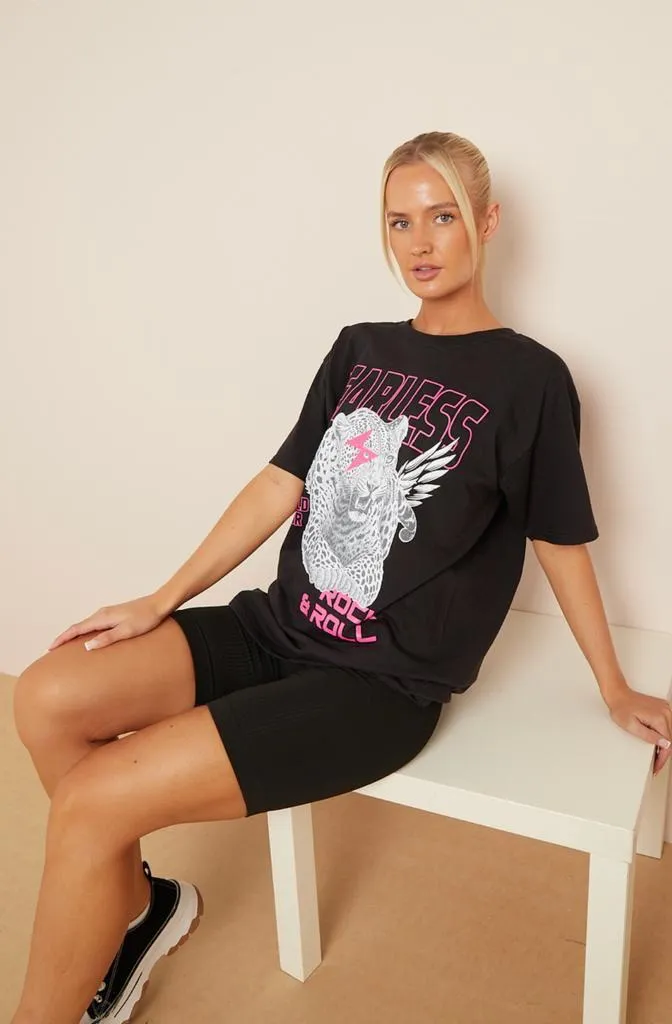 Fearless Print T-Shirt