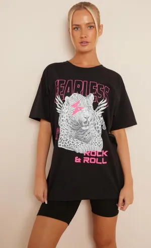 Fearless Print T-Shirt