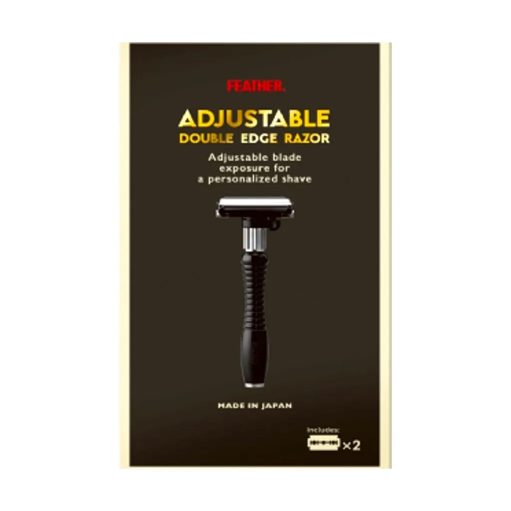 Feather Adjustable Double Edge Razor DER-A