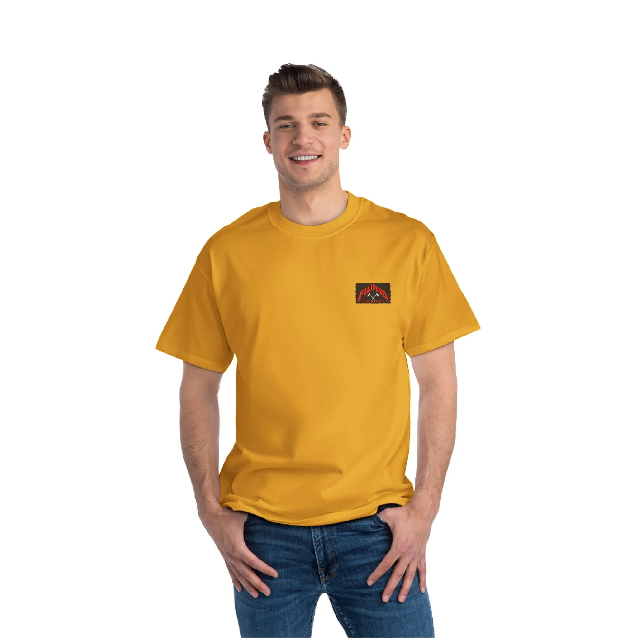 Filipino Strength Filipino Headhunter Igorot Chieftain Lalabi Beefy-T®  Short-Sleeve T-Shirt