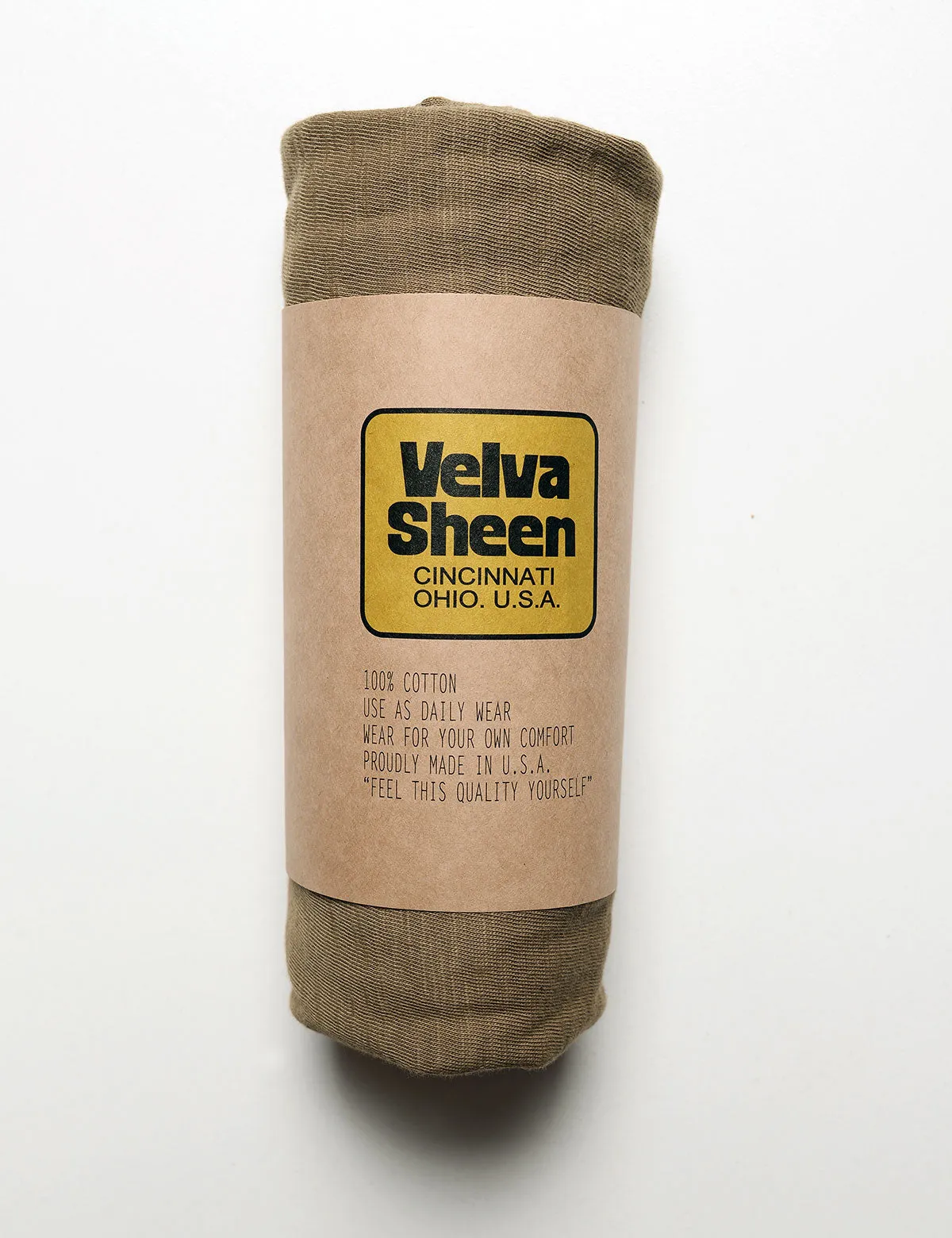 FINAL SALE: Long Sleeve Crewneck T-Shirt in Olive