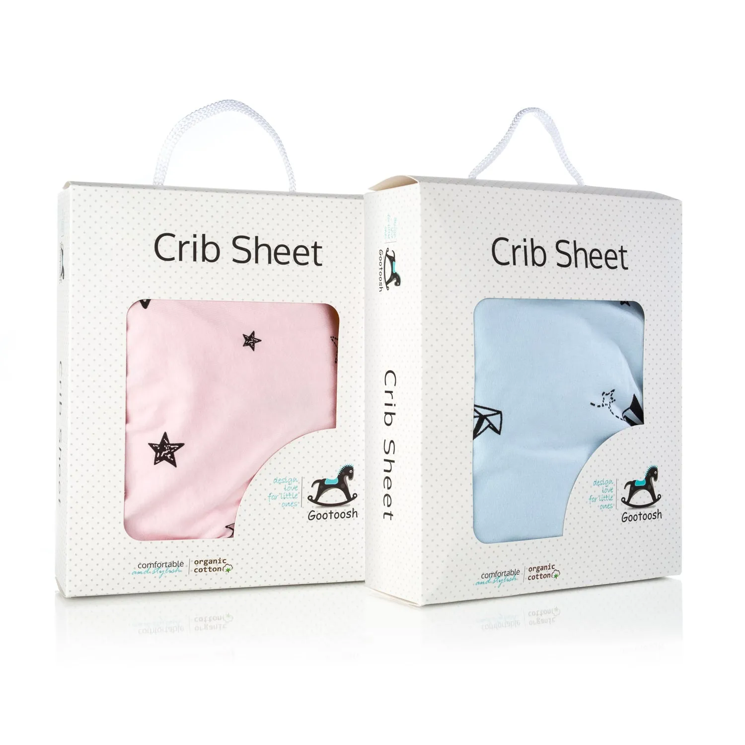 Fitted Crib Sheet- organic cotton