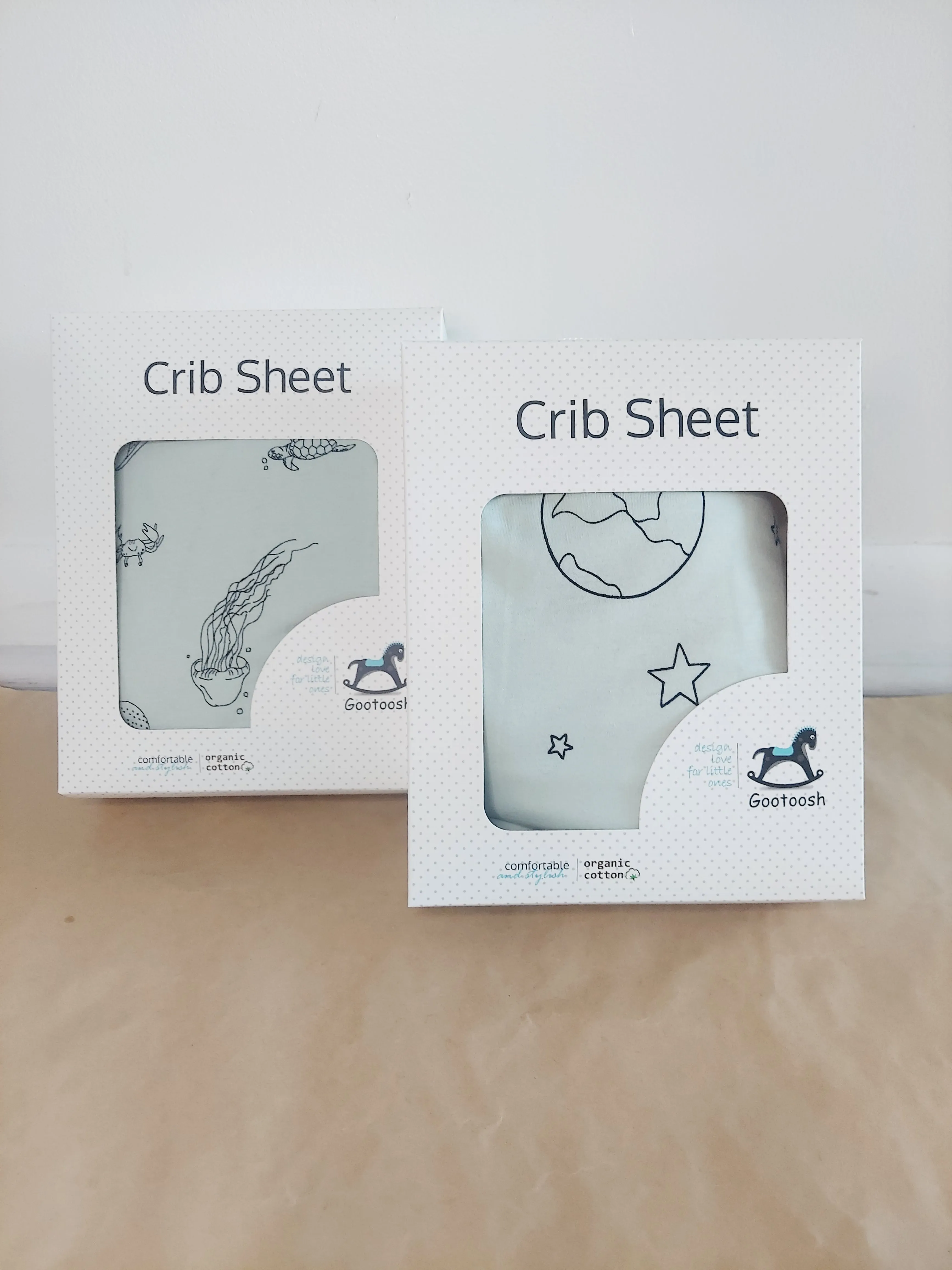 Fitted Crib Sheet- organic cotton