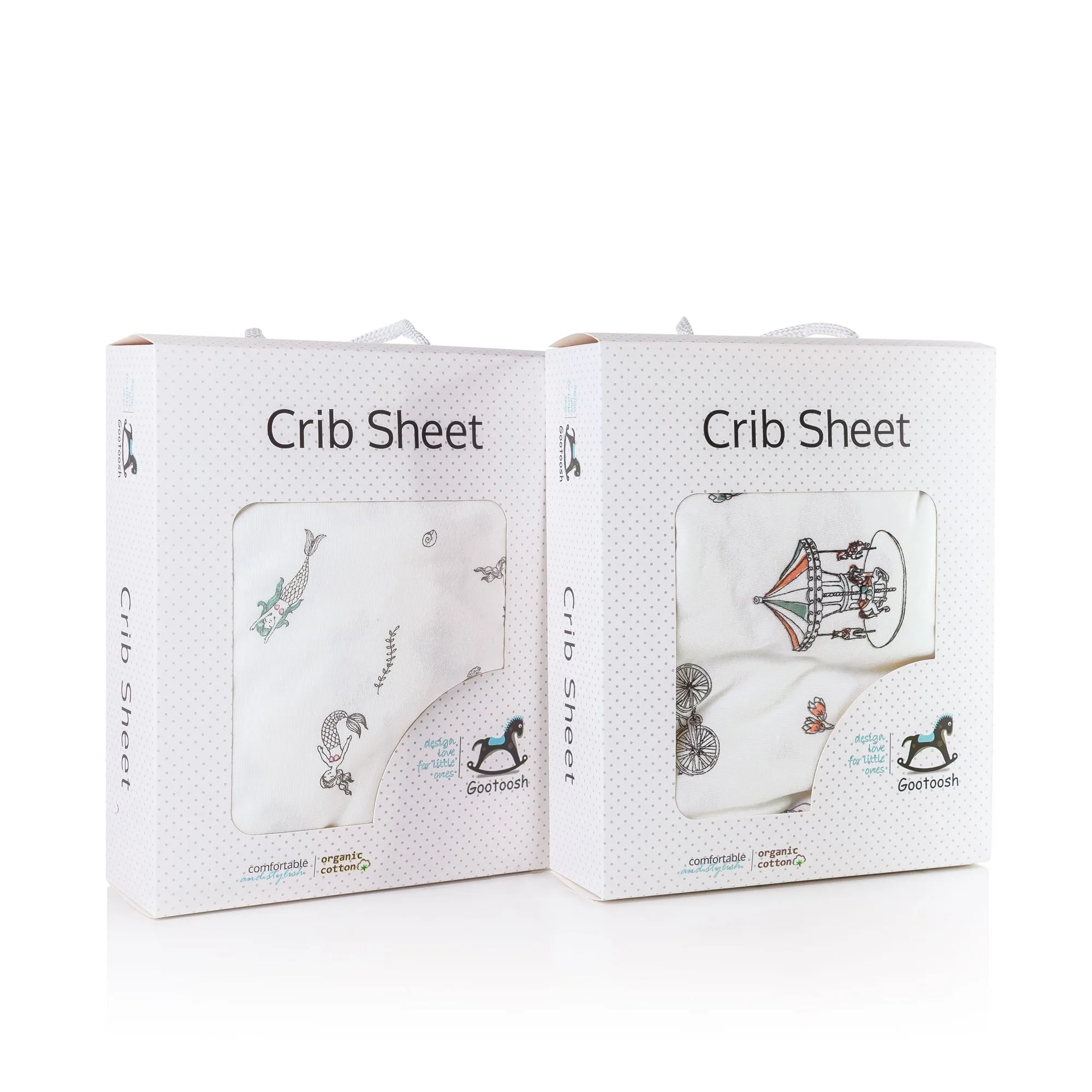 Fitted Crib Sheet- organic cotton