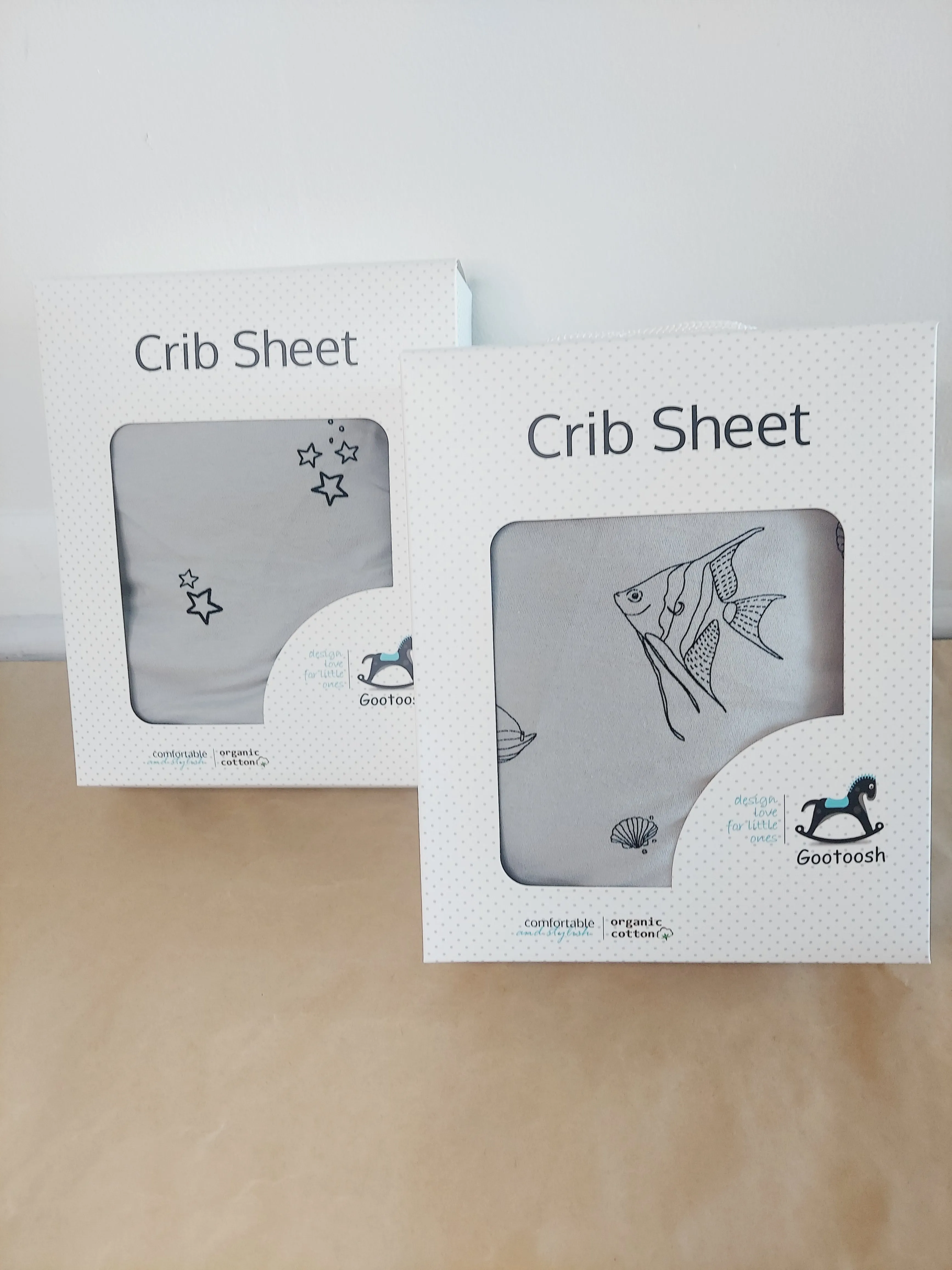 Fitted Crib Sheet- organic cotton