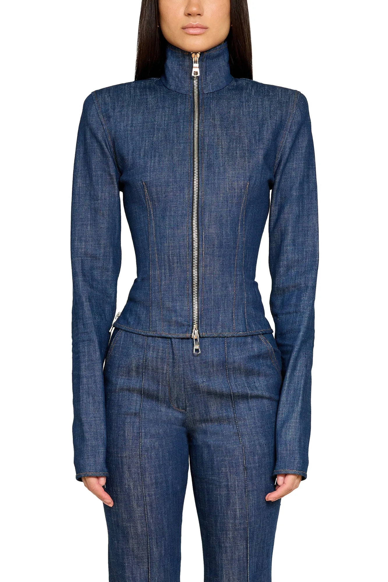 Fitted Denim Jacket