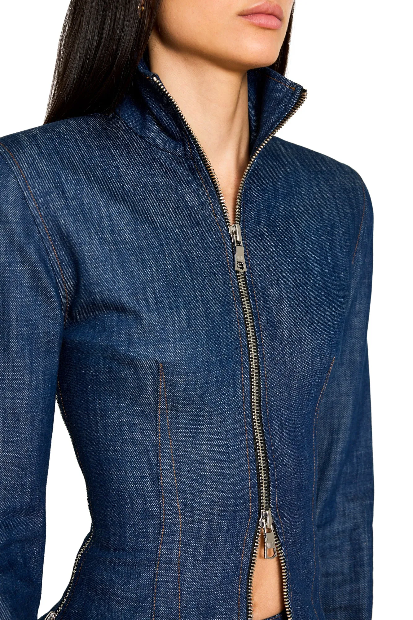 Fitted Denim Jacket