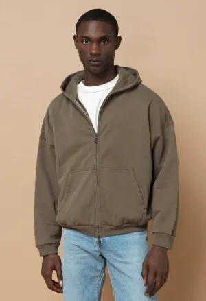 Frances Full Zip / Mocha