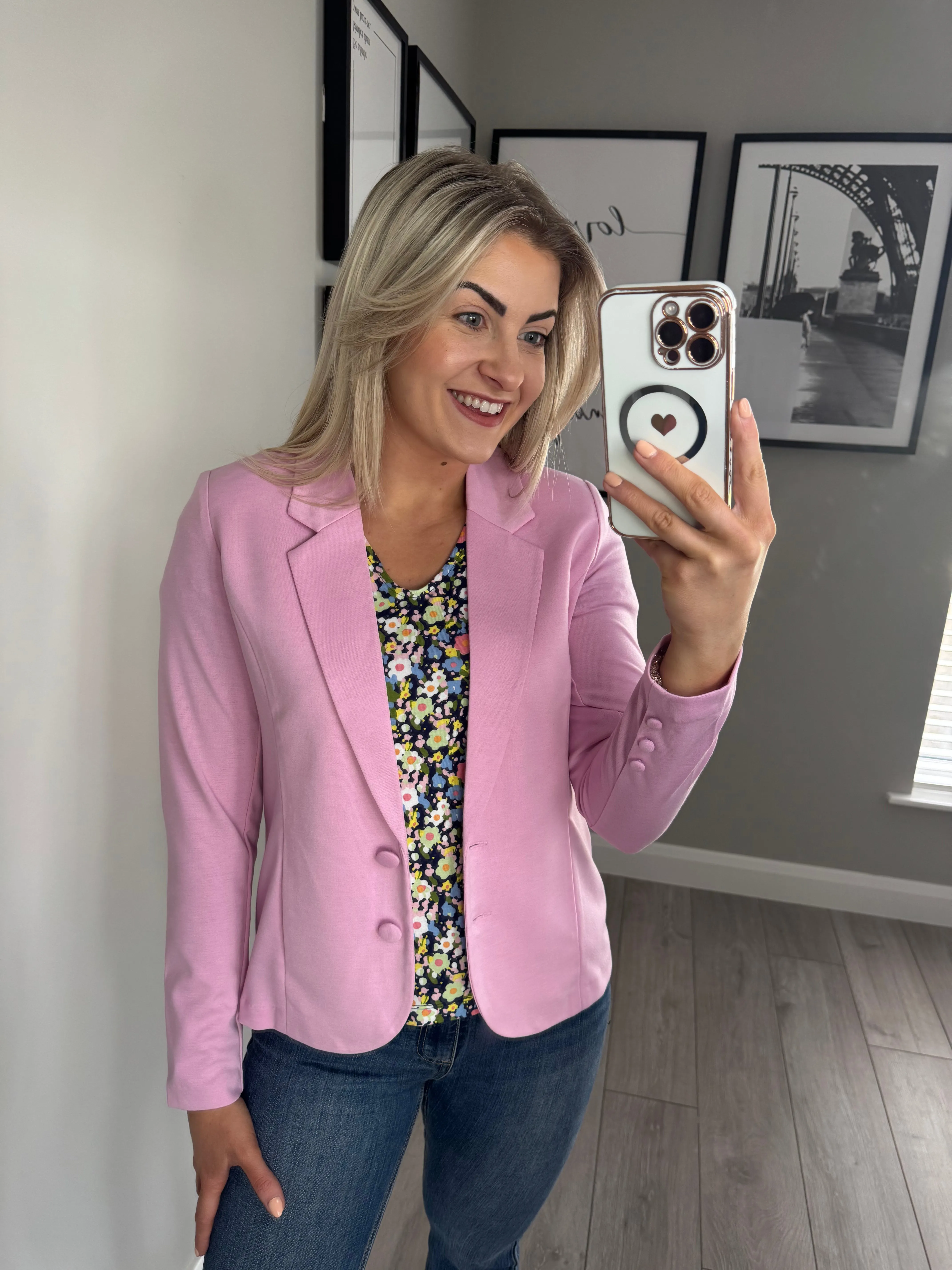 Freequent Pink Blazer