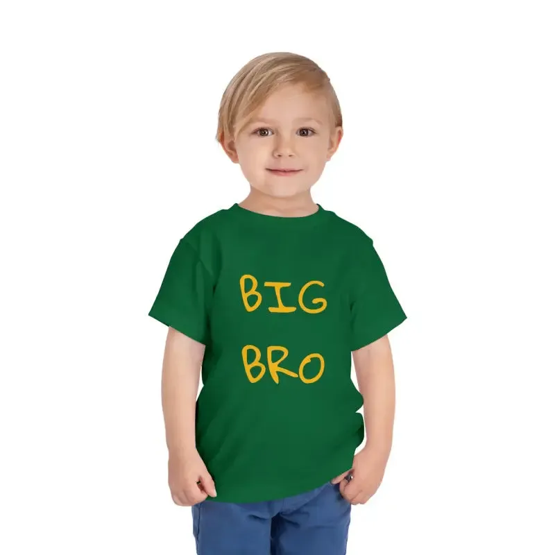 Fun Big Bro Toddler Short Sleeve Tee