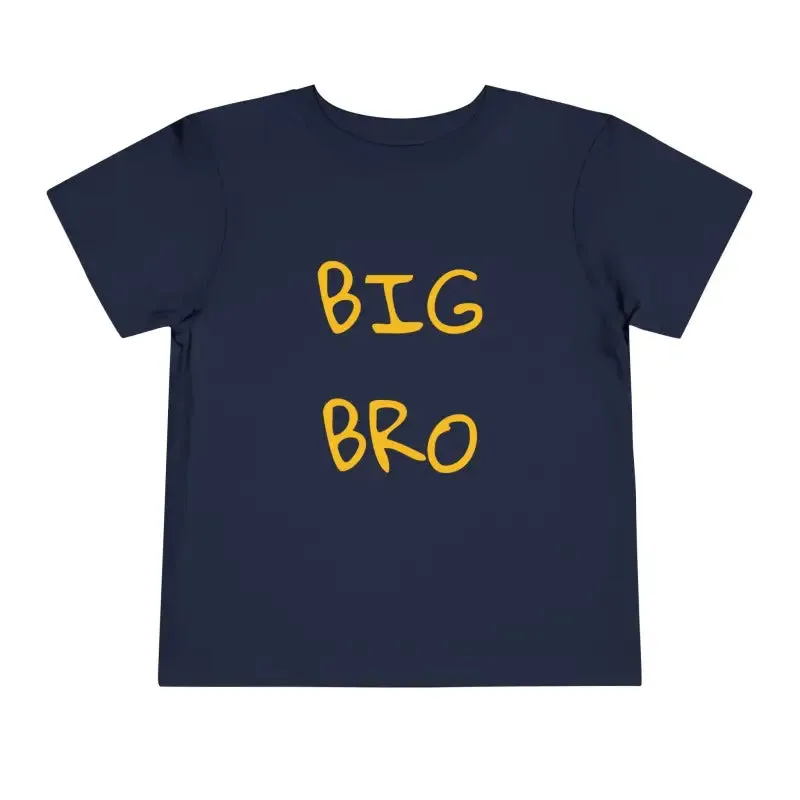 Fun Big Bro Toddler Short Sleeve Tee