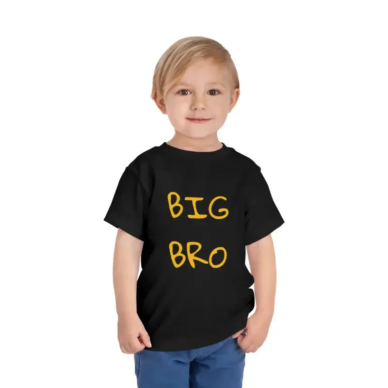 Fun Big Bro Toddler Short Sleeve Tee