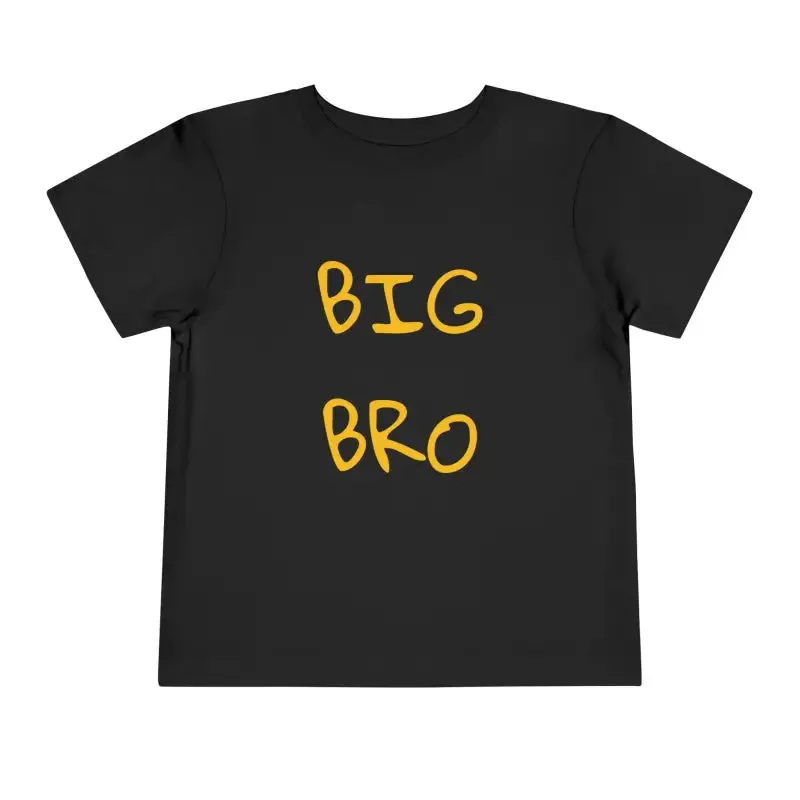 Fun Big Bro Toddler Short Sleeve Tee