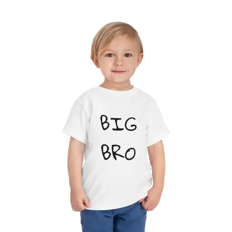 Fun Big Bro Toddler Short Sleeve Tee