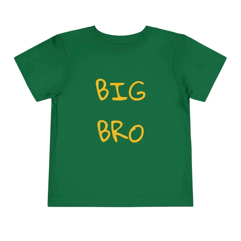 Fun Big Bro Toddler Short Sleeve Tee