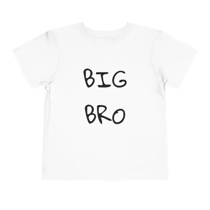 Fun Big Bro Toddler Short Sleeve Tee