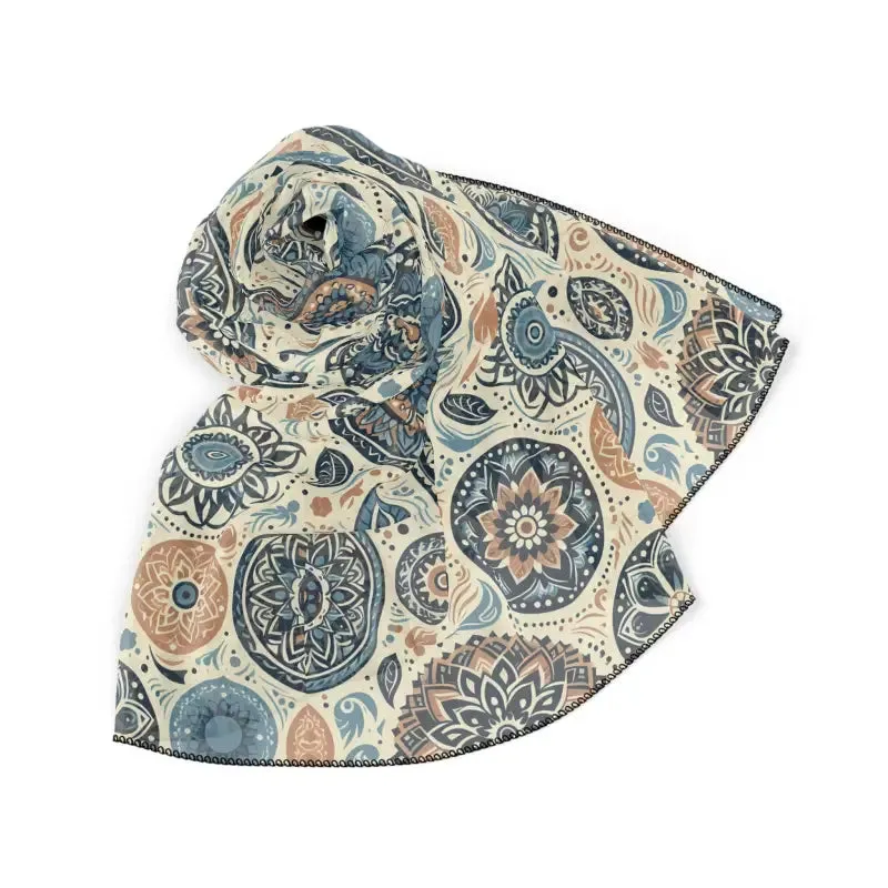Geometrical Pattern Poly Scarf Elevate your Look