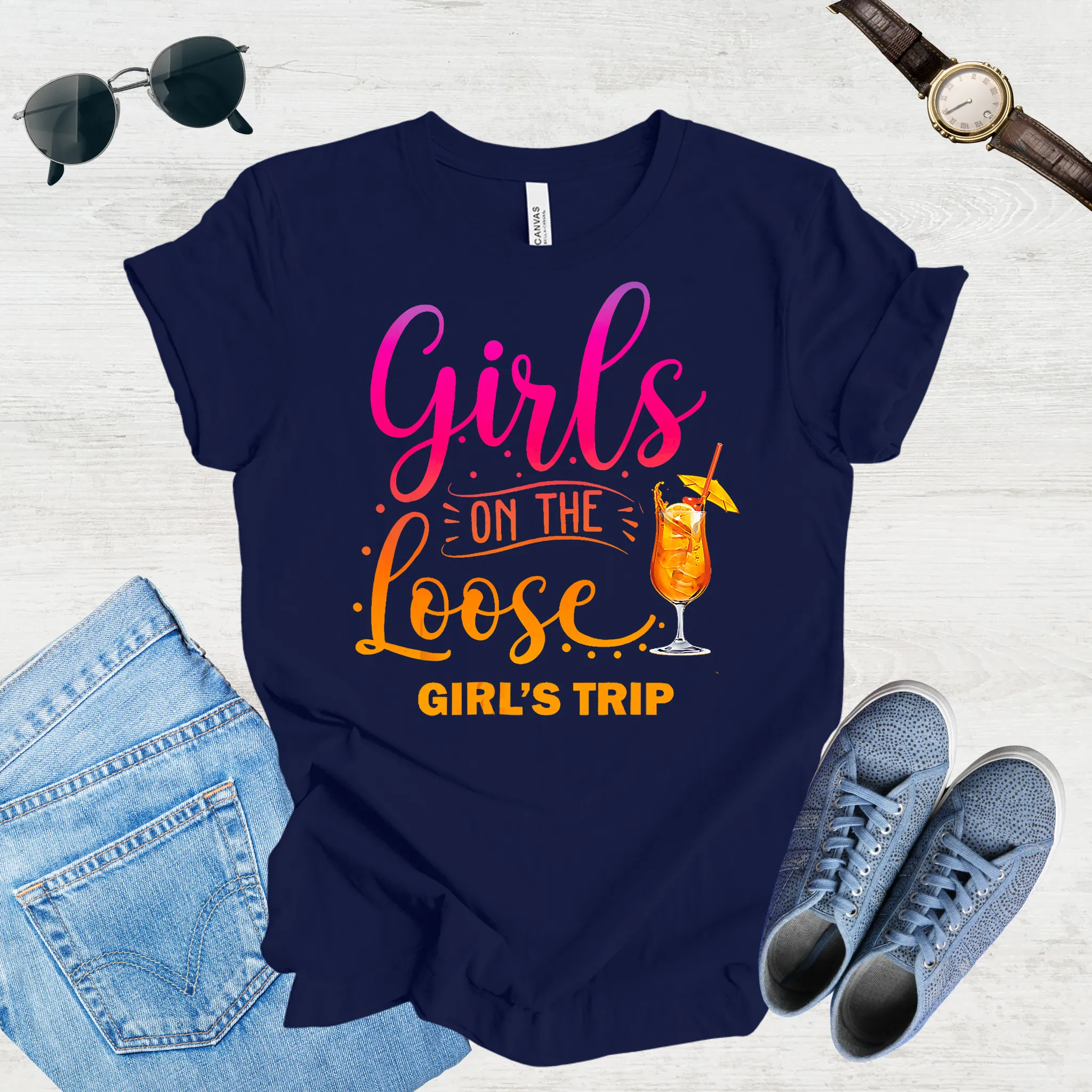 Girls on the Loose Adventure Tee