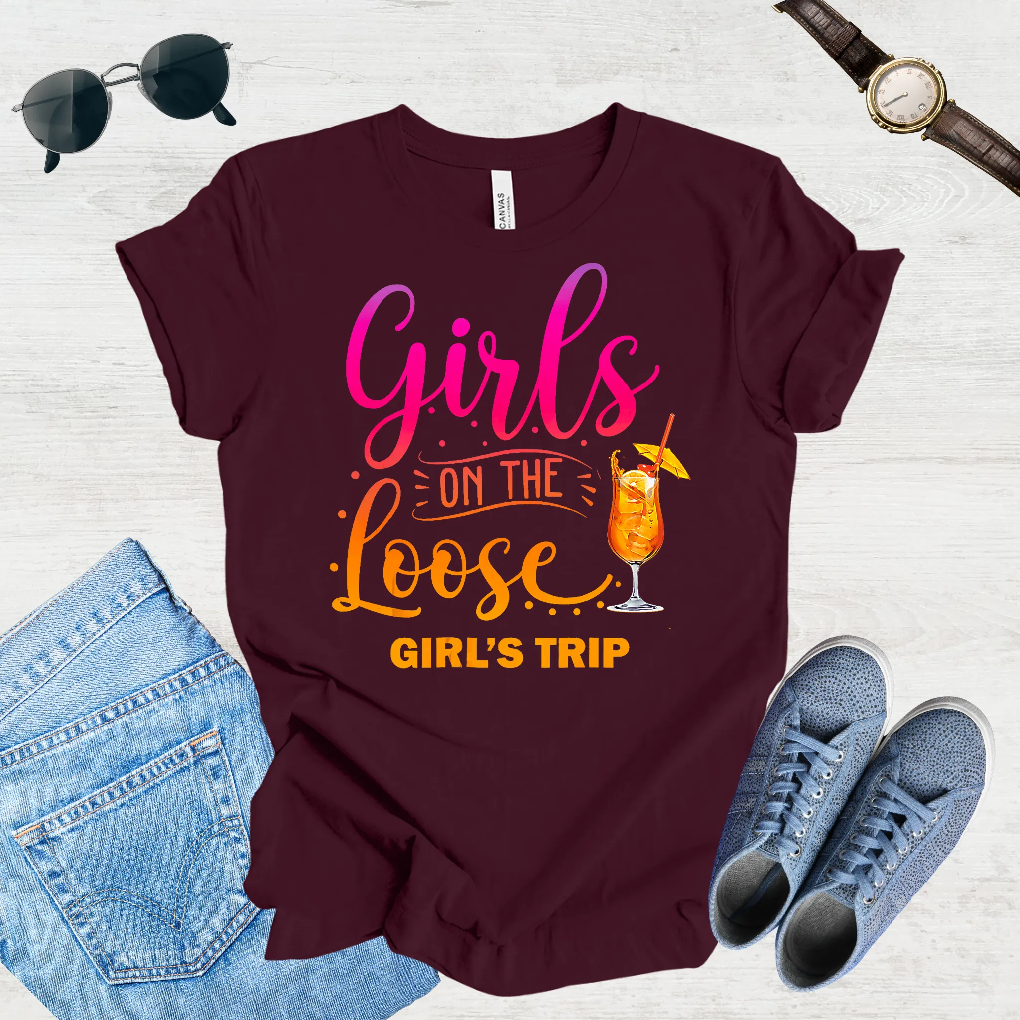 Girls on the Loose Adventure Tee