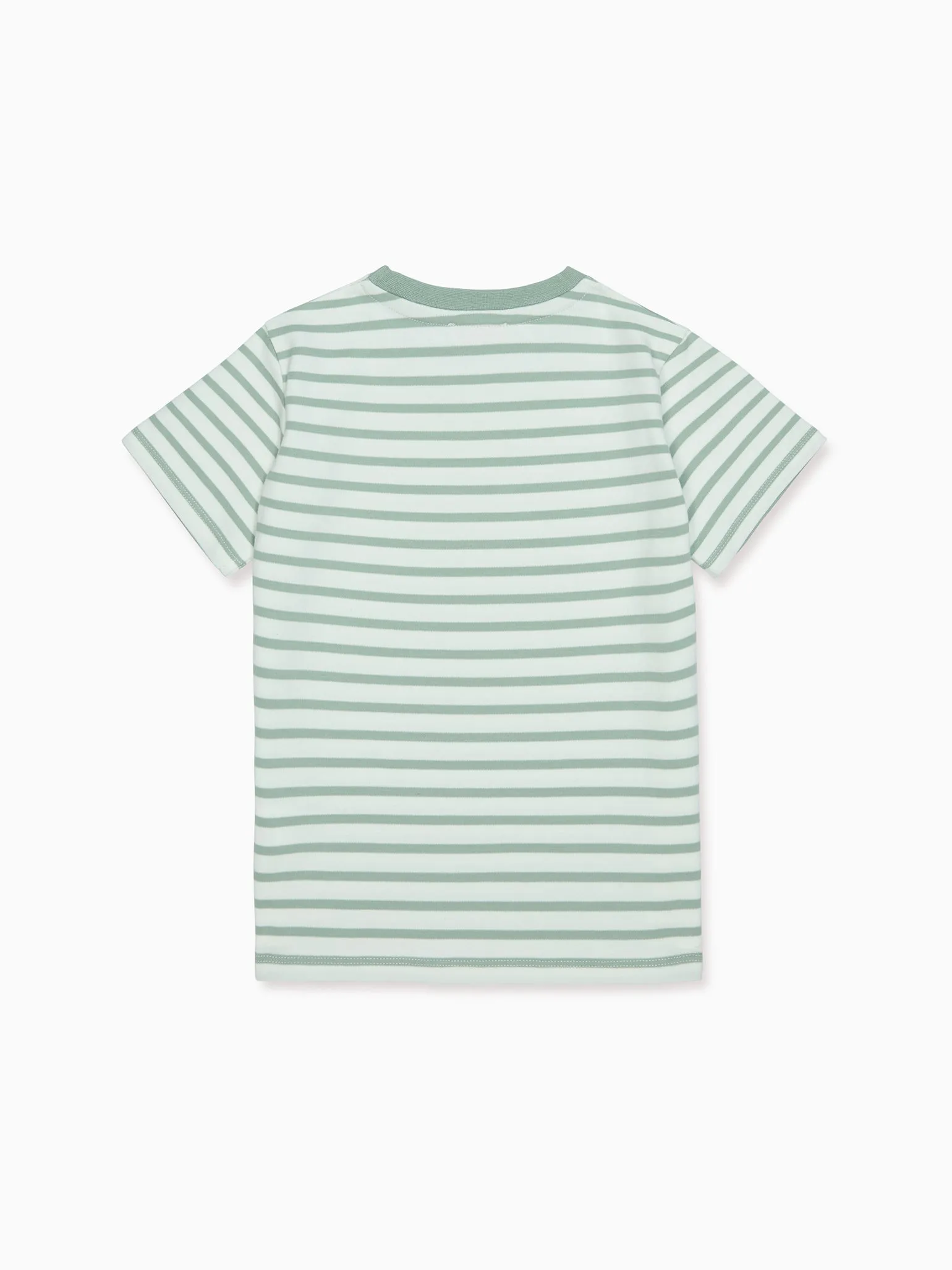 Green Stripe Arturo Kids T-Shirt