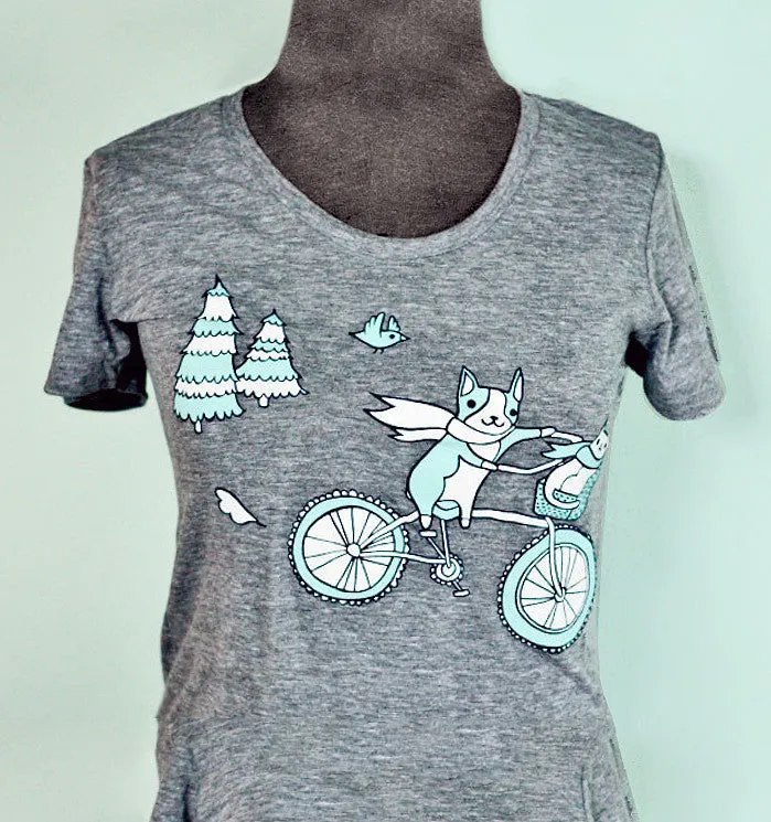 Grey Bike T-shirt