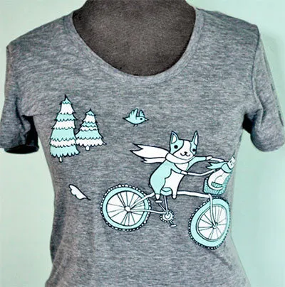 Grey Bike T-shirt