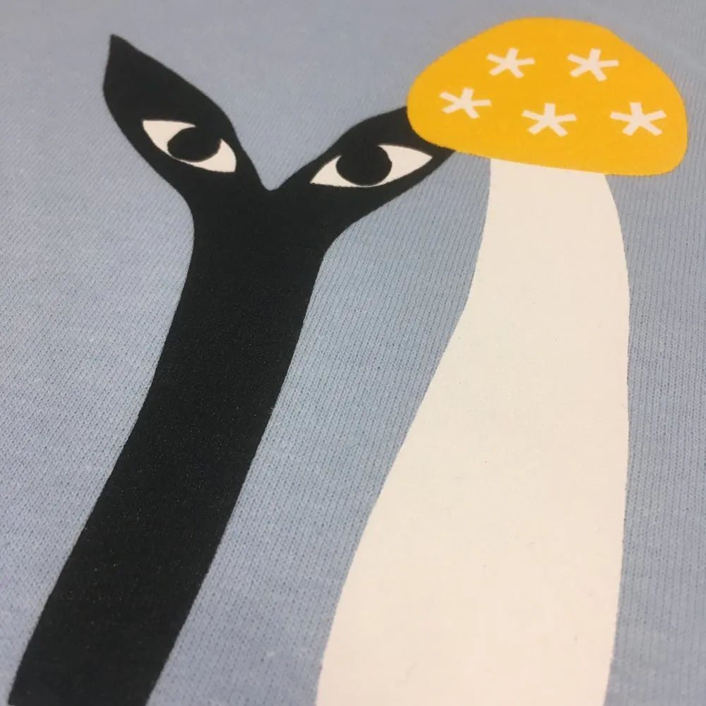 Groe Together (Aya and yellow cap) T shirt sky blue