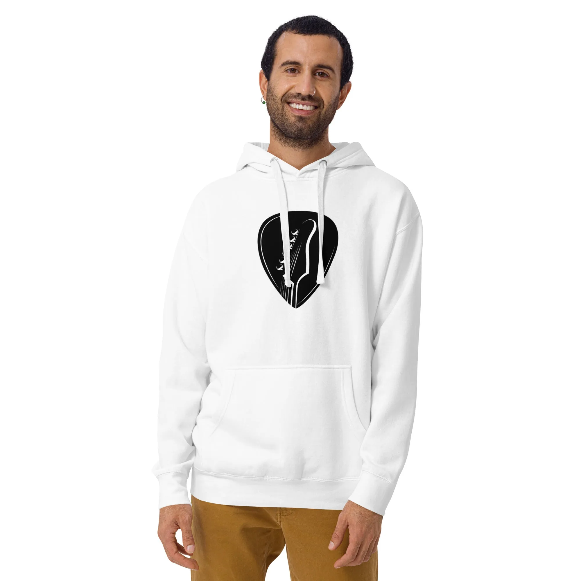 Guitar Head Pick Hoodie