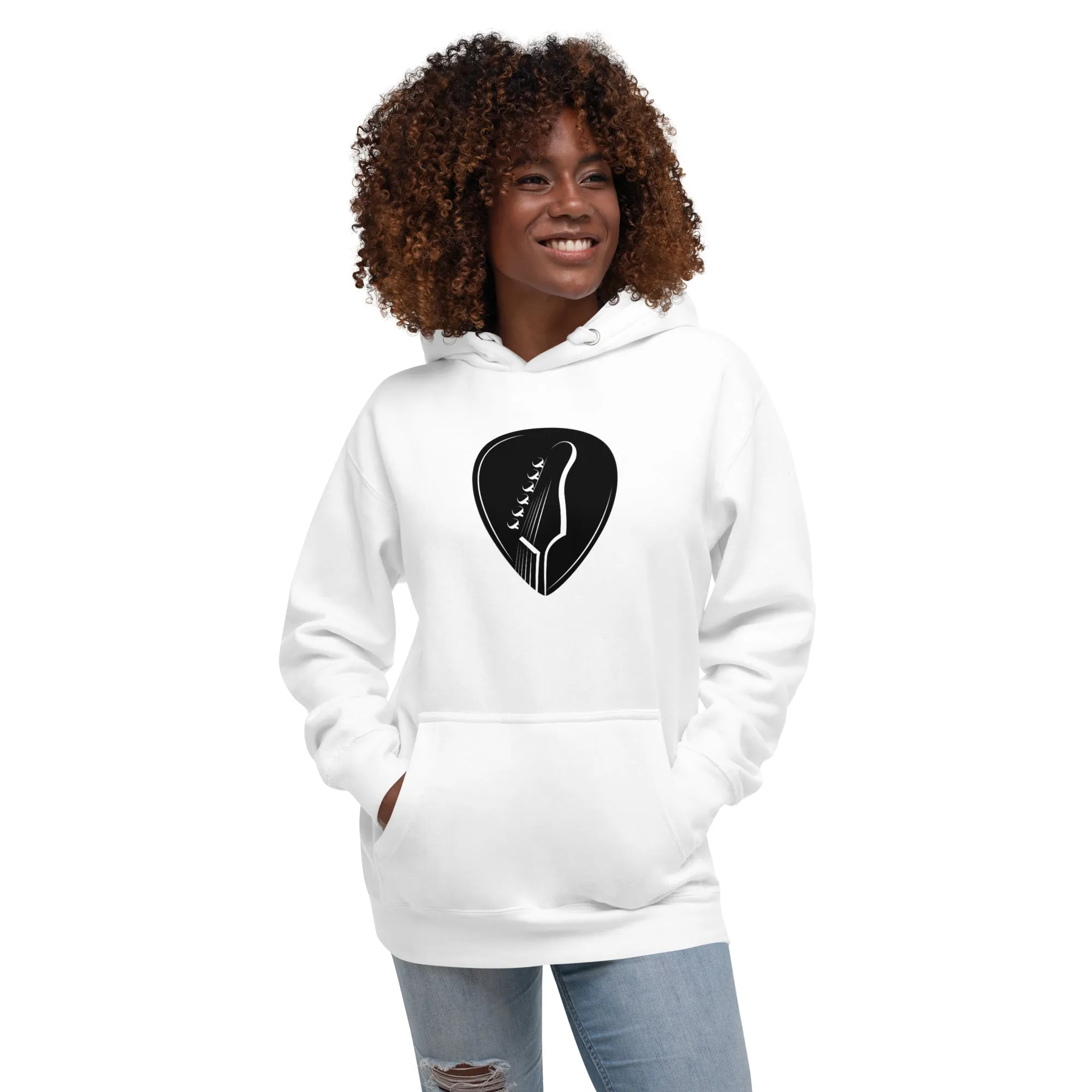Guitar Head Pick Hoodie