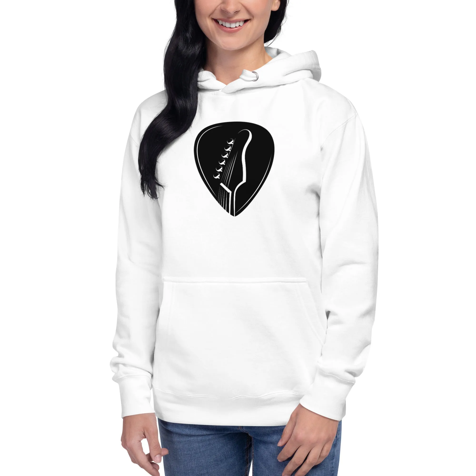 Guitar Head Pick Hoodie
