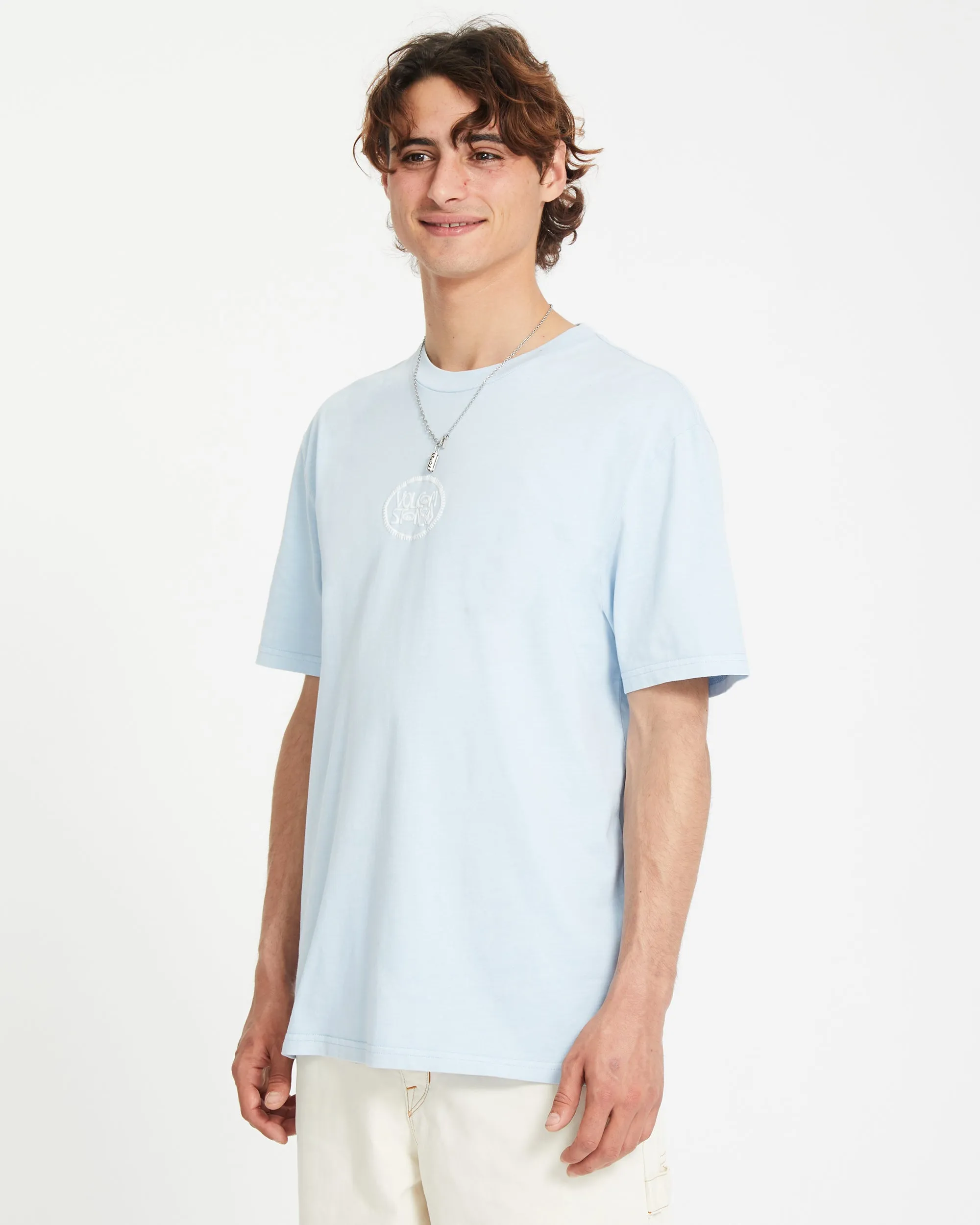 Handstone T-shirt - CAROLINA BLUE