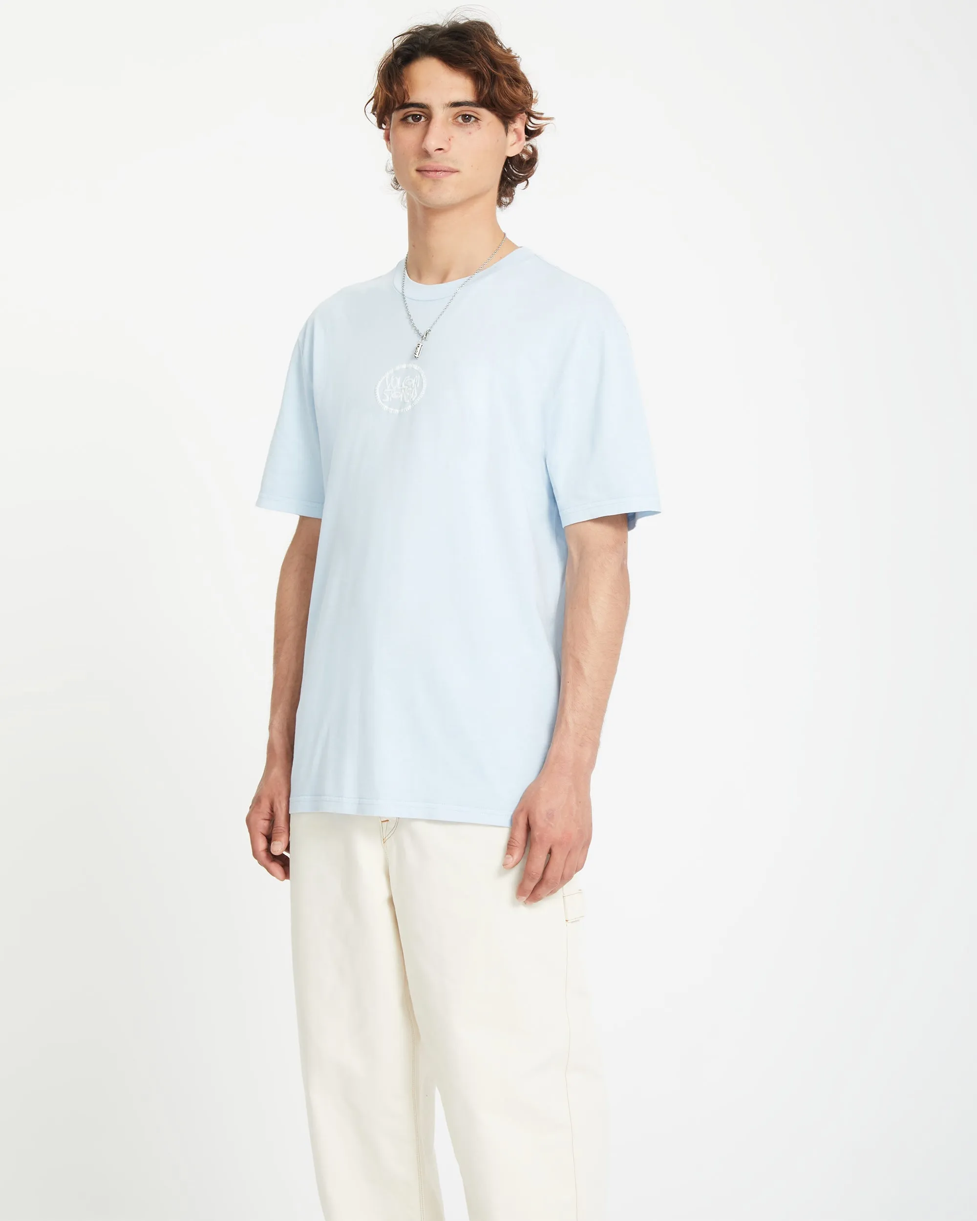 Handstone T-shirt - CAROLINA BLUE