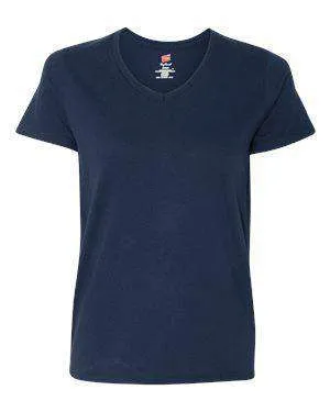 Hanes Women's Tagless® V-Neck T-Shirt - 5780