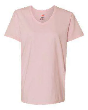 Hanes Women's Tagless® V-Neck T-Shirt - 5780