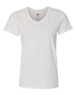 Hanes Women's Tagless® V-Neck T-Shirt - 5780