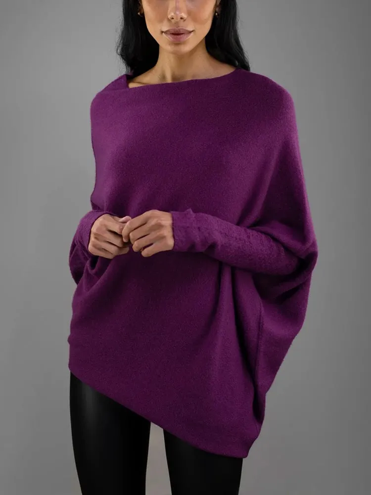 Hannah  | Elegant off-shoulder women's cardigan