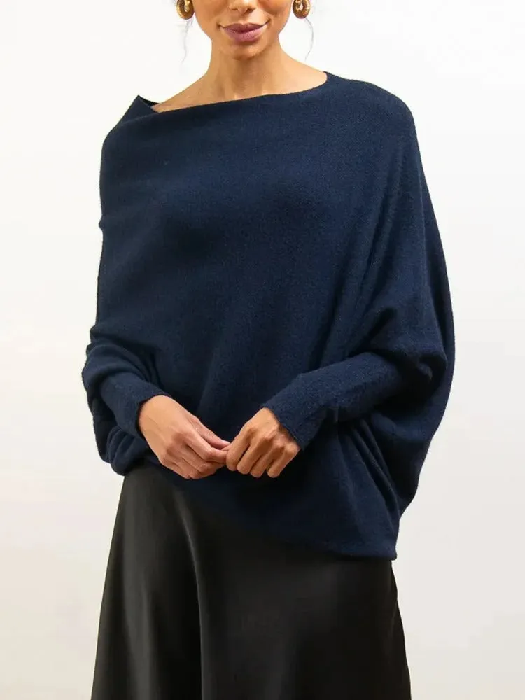 Hannah  | Elegant off-shoulder women's cardigan