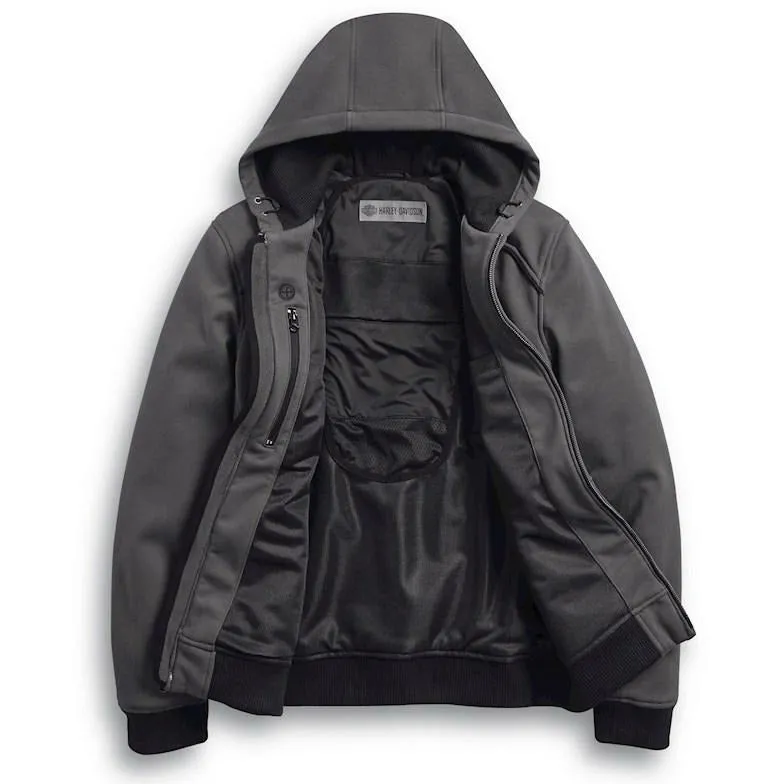 Harley-Davidson® Men's Arterial Abrasion-Resistant Slim Fit Riding Sweatshirt