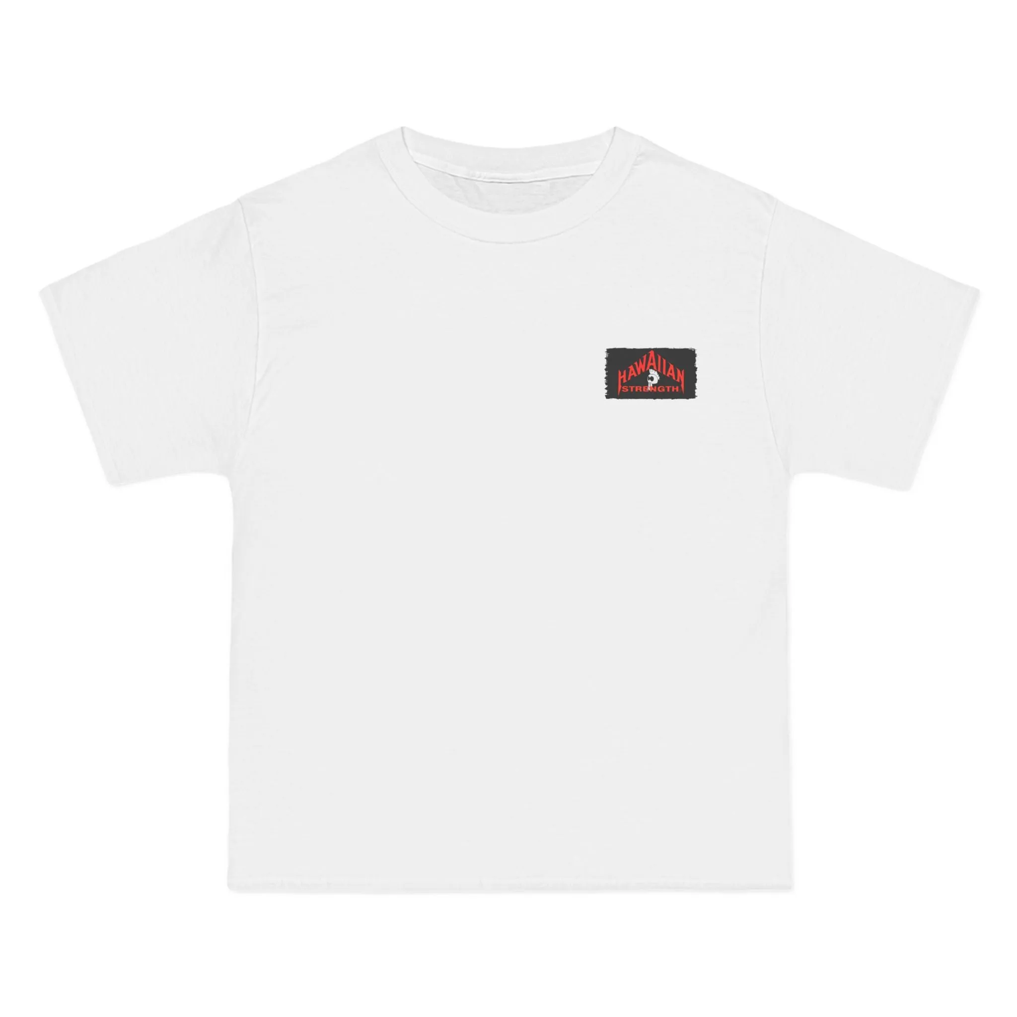 Hawaiian Strength Keep Hawaiian Land In Hawaiian Hands Vintage Design 90s New Print Beefy-T®  Short-Sleeve T-Shirt