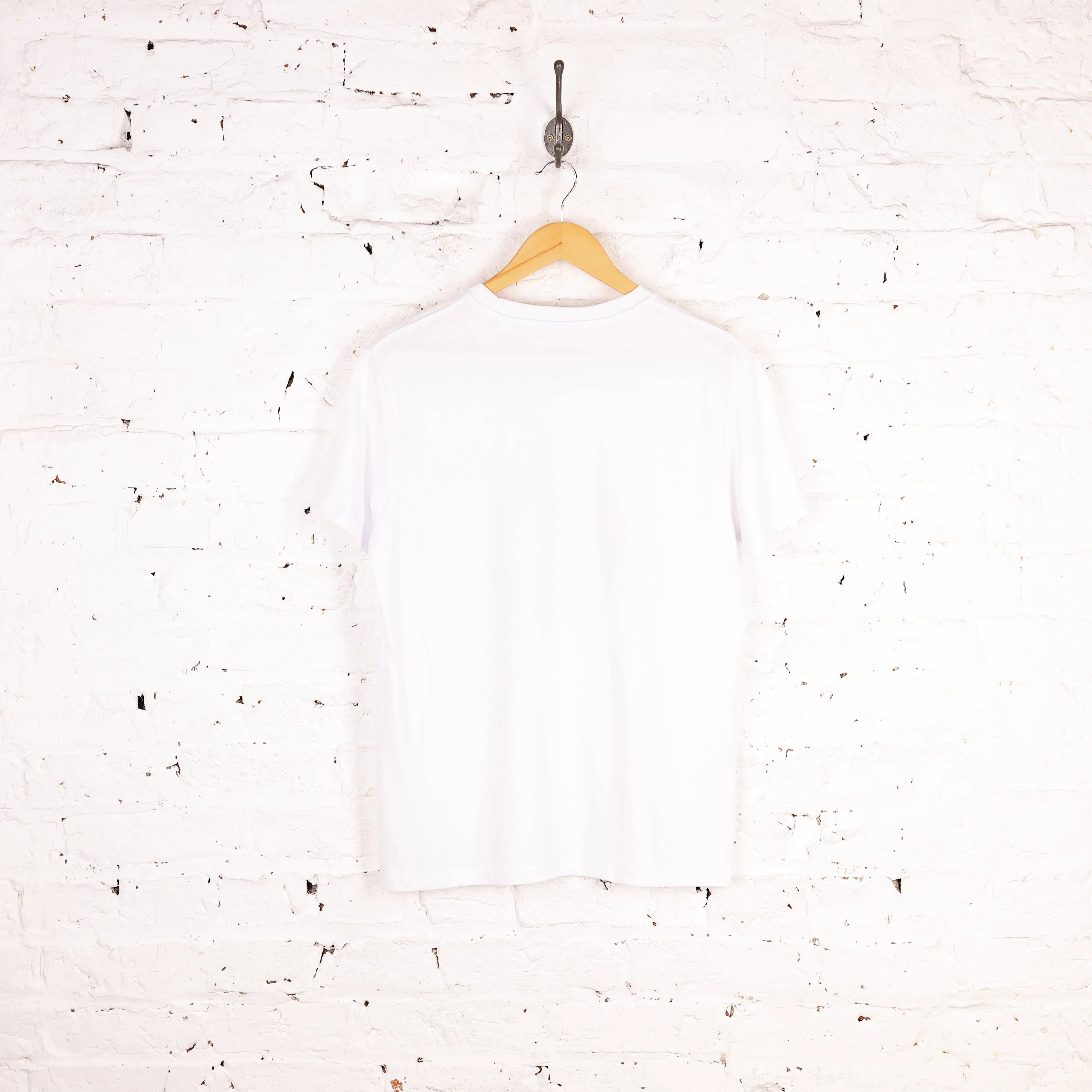 Headlock Cats Rocker Organic Cotton T Shirt - White - S/M/L/XL