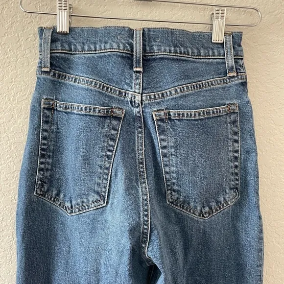 Helmet Lang Femme Hi Spikes High-Rise Slim-Leg Jeans Size 25