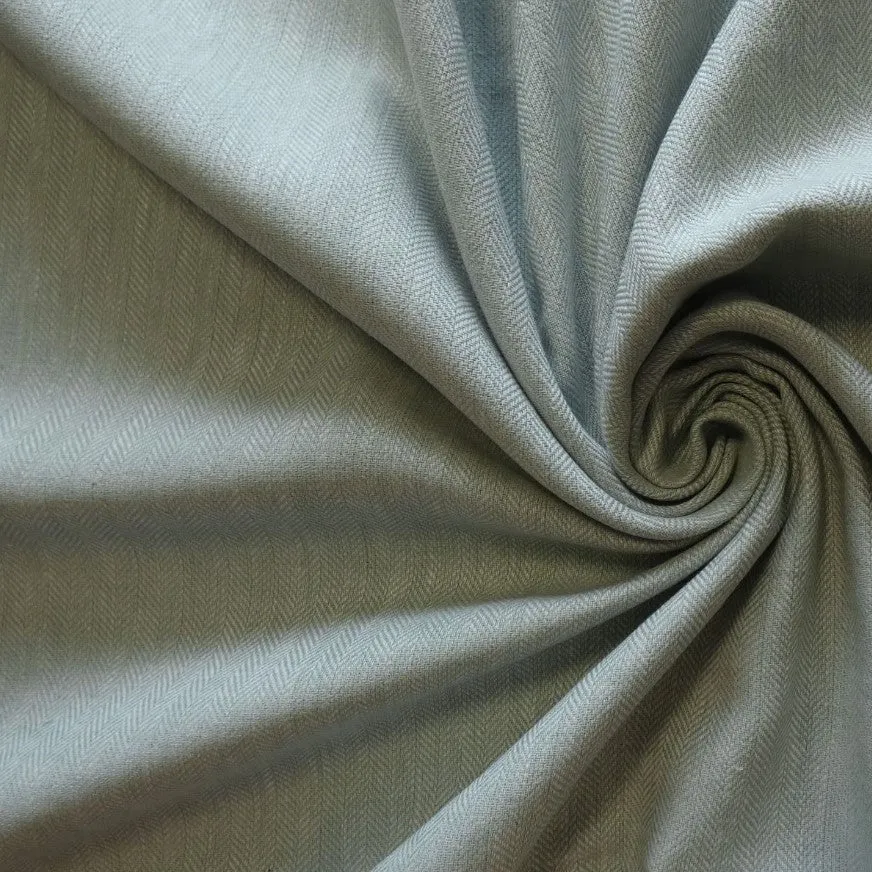 Herringbone Linen - Mint