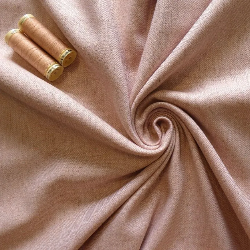 Herringbone Linen - Pastel