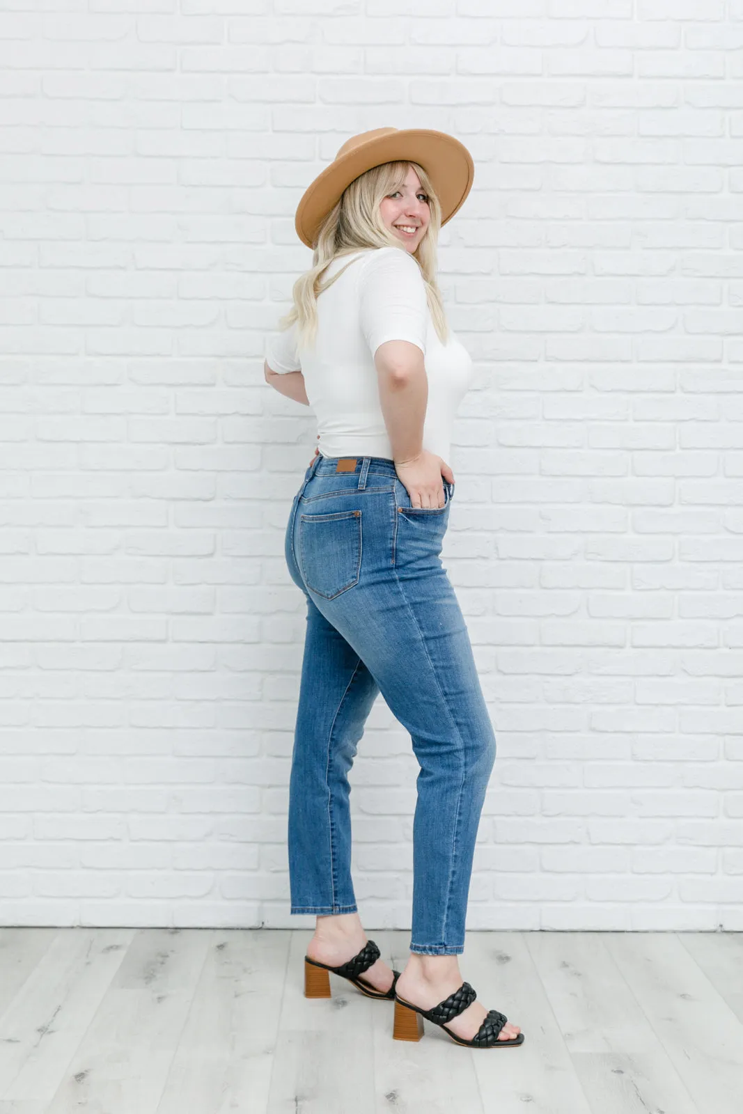 High Waist Slim Fit Jeans by Judy Blue